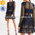 Tiered Guipure Lace Mini Dress Manufacture Wholesale Fashion Women Apparel (TA3057D)